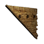 Left-sloping Inverted Stonebrick Wall