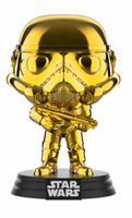 296 Yellow Chrome Stormtrooper Star Wars Funko pop
