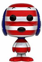 139 Snoopy Red/White Striped SDCC 2016 Peanuts Funko pop