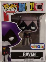 108 Purple Raven Glow in the Dark Teen Titans Go! Funko pop