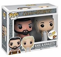 0 Khal & Khaleesi Wedding Set Game of Thrones Funko pop