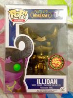 14 Gold Illidan World of Warcraft Funko pop
