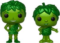 0 Metallic Green Giant Sprout 2 Pack Green Giant Funko pop