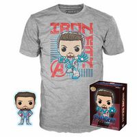 449 Tony Stark Tshirt Combo Target Marvel Comics Funko pop