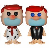 0 Fred and Barney Red Hair Set The Flintstones Funko pop