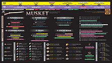  weapon infographic musket image for Amazon New World