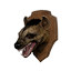 Hyena Head Trophy