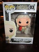 3 Targaryen w/ All Red Dragon Production Error Game of Thrones Funko pop