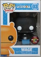 3 Black Colorway Wage SDCC 2012 Uglydoll Funko pop