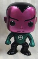 12 Metallic Sinestro SDCC 2011 DC Universe Funko pop