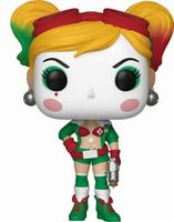 166 Christmas Harley Quinn BoxLunch DC Universe Funko pop