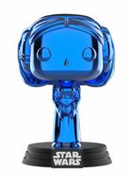 295 Blue Chrome Princess Leia Star Wars Funko pop