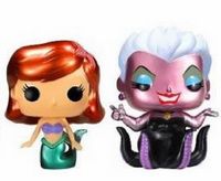 0 Metallic Ariel27 & Ursula28 SDCC 2013 Combo Pack Funko pop