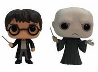 0 Potter/Voldemort 2 Pack FYE Harry Potter Funko pop