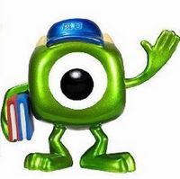 61 Mike Wazowski Metallic SDCC 2013 Monsters, Inc Funko pop