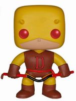 90 Yellow/Brown Daredevil FPI and TARGET Daredevil Funko pop