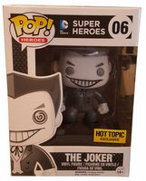 6 B&W The Joke DC Universe Funko pop