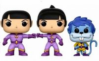 0 Wonder Twins 3 pack Zan, Jayna & Gleek SDCC DC Universe Funko pop