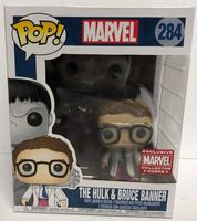 284 Hulk & Bruce Banner Coll Corp Marvel Comics Funko pop