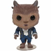 243 Beast Flocked Hot Topic Beauty & The Beast Funko pop