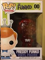 0 2013 Red Crystal LE 50 Freddy Funko Funko pop