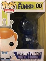 0 2013 Blue Clear Freddy LE 24 Freddy Funko Funko pop