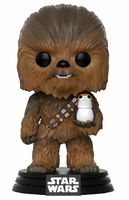 195 Chewbacca with Porg Star Wars The Last Jedi Funko pop