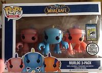 0 Murloc 3 Pack Blizzard SDCC World of Warcraft  Funko pop