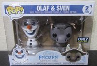 0 Olaf & Sven Best Buy Combo Pack Funko pop