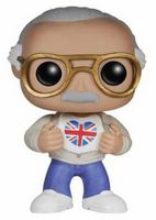 2 Stan Lee London Film Critic and Comic Con Stan Lee Funko pop