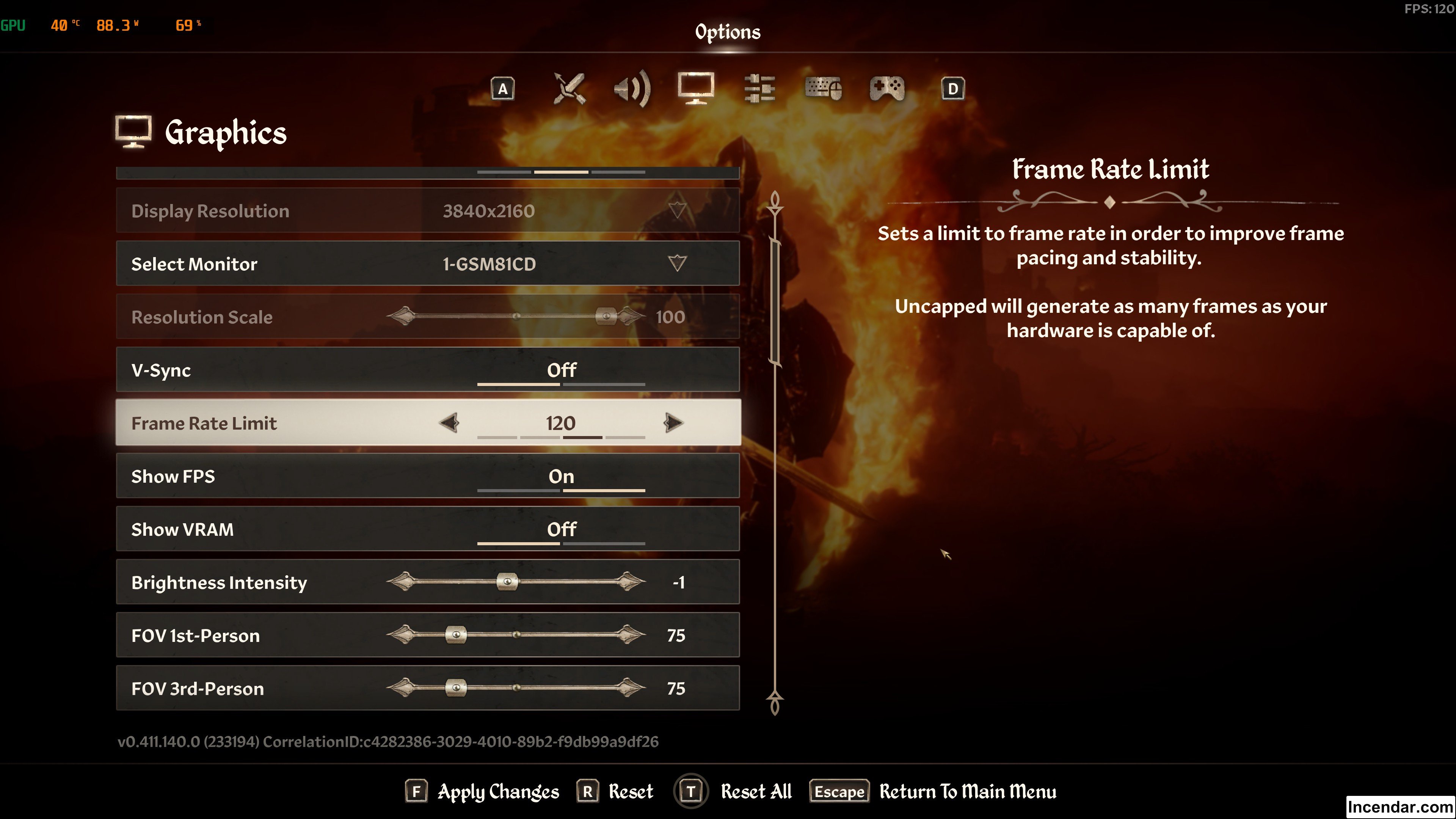 04 22 25 Oblivion Remastered Hd 4k Screenshot Image Graphics Settings Frame Rate Limiter Vsync